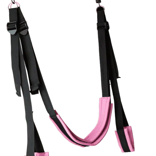 Pink Dual Hook Sex Swing