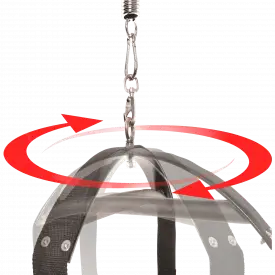 Spinning sex swing swivel