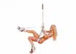 using the bondage swing