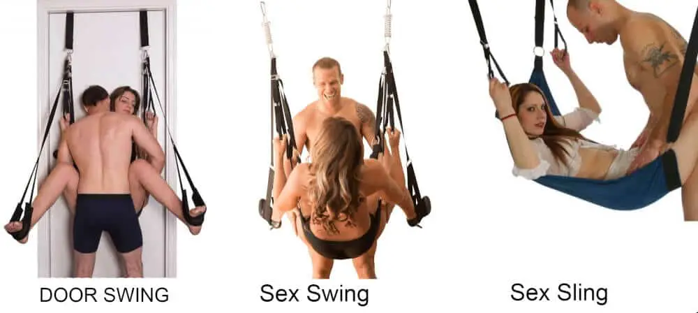 basic types for sex swings, sex slings and door frame sex swings