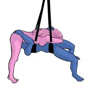 flying 69 sex swing position