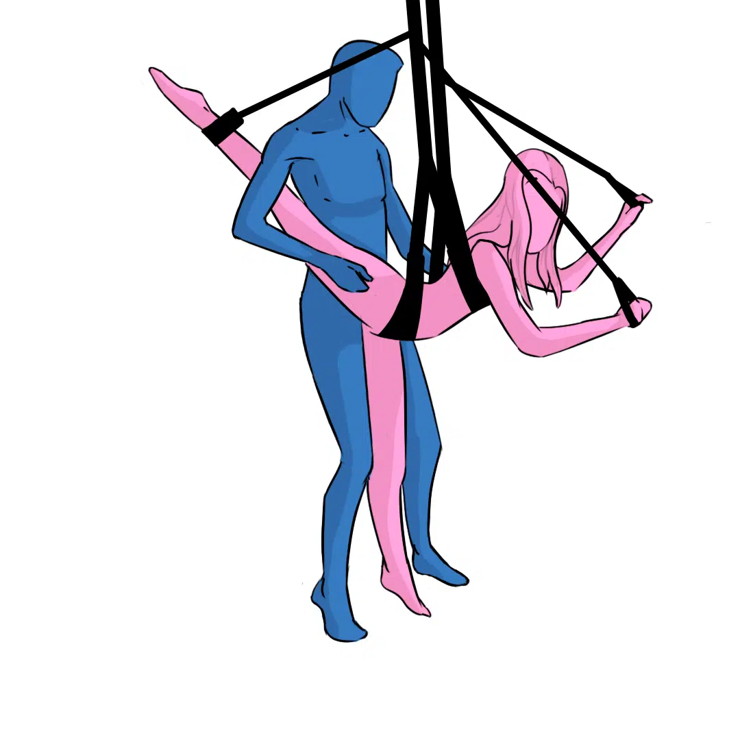 The Windmill sex swing position